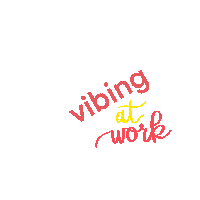 Vibes Working Sticker