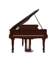 Grand Piano Animation Sticker by ANTI- Records