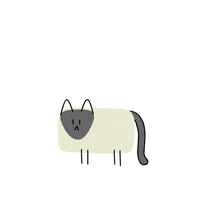 cat waiting GIF by CsaK