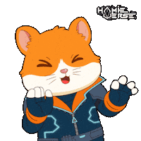 Hands Up No Sticker by Hamieverse