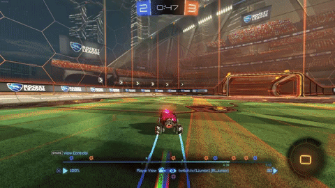 rocket league scarab kuxir pinch GIF
