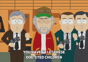 stephen spielberg gun GIF by South Park 