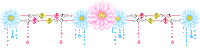 glitter hanging STICKER