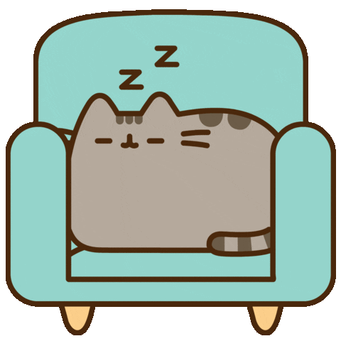 Relaxed Sleep Sticker by Pusheen