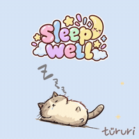 sleepy buddy - sleep well cat zzz