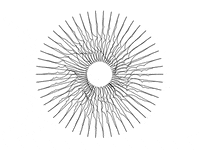 ppaslier glitch black and white noise generative art GIF