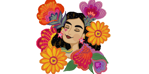 Peru Flores Sticker