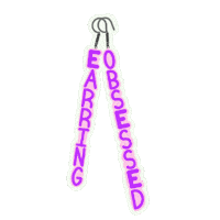 Sourstudd pink purple small business silver Sticker