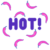 Sexy Spicy Food Sticker by Stickerbaby