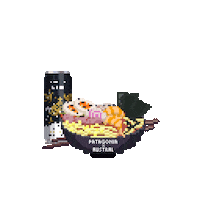 Ramen Lager Sticker by Cervezapatagoniachile