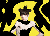 randydrosario art fashion hair makeup GIF