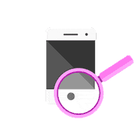 Pink Phone Sticker by Fountain Partnership