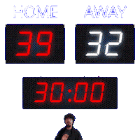 32 Away Sticker