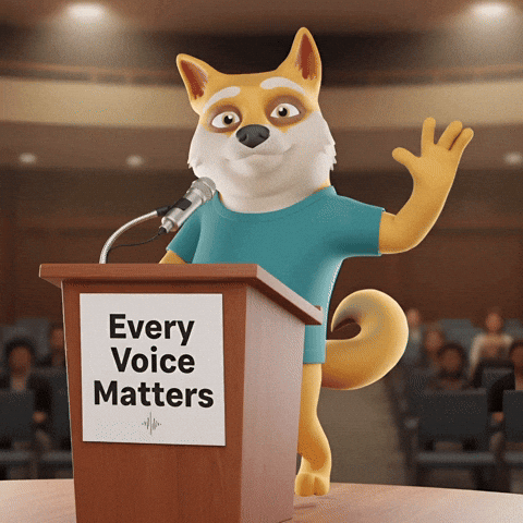 Waving Shiba Inu GIF by Doge Pound