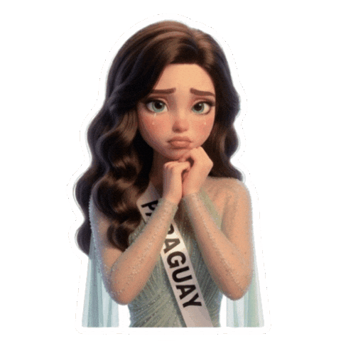 Miss Universe Pageant Sticker
