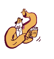 Happy Hour Beer Sticker by Goodtime Monty