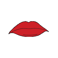 wordofmouthtruck vegan mouth vegan food word of mouth Sticker
