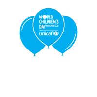 World Childrens Day Balloons Sticker by UNICEF