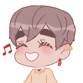 Happy Singing Sticker