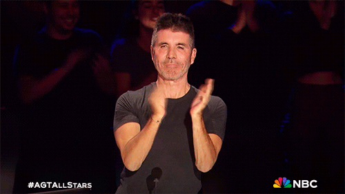 Simon Cowell Thumbs Up GIF by America's Got Talent