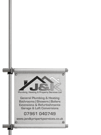 jandkpropertyservices jk plumbing heating house renovations Sticker
