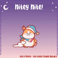 Sweet Dreams Yawn GIF by SoyandMochi