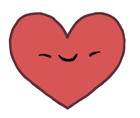 Heart Smile Sticker