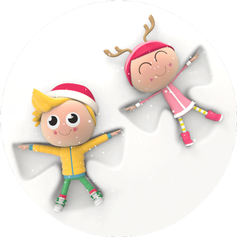 Happy Merry Christmas Sticker by Stella and Sunny