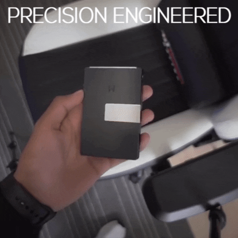 maniwonders luxury wallet performing mechanical GIF