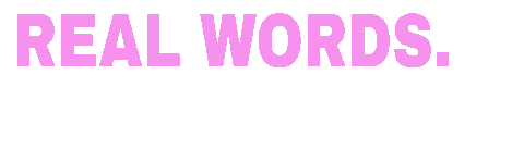 Real Words Real Results Sticker by Gfit