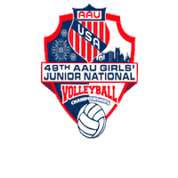 Volleyball Aau Sticker by aausports