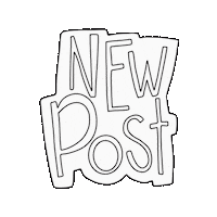 twentyfourthreads fun new post bright multicolor Sticker