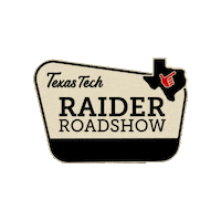 Texas Tech University Spirit Sticker by txtechadmission