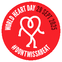 Worldheartday Sticker by World Heart Federation