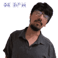 86 Beats Sticker