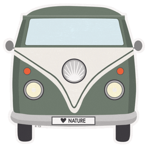 Vw Bus Car Sticker by Teacher Created Resources