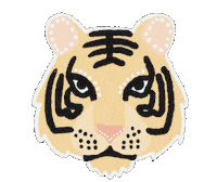 Tiger Sticker