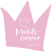 Crown Love Sticker by Hanse Haus