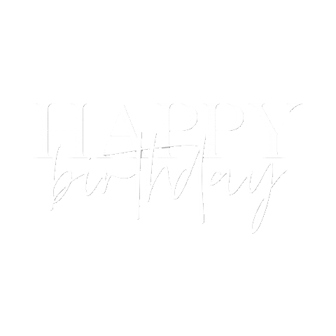 happy birthday love Sticker by Heather Yeager