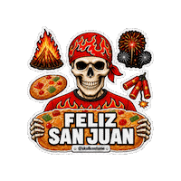 San Juan Halloween Sticker