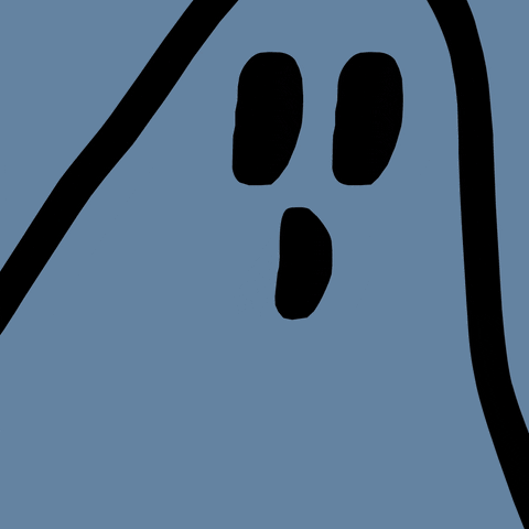 numberoneraddad giphyupload ghost spooky cheeky GIF