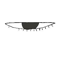Eye Sticker by cómic sans club*