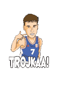 Bogdan Bogdanovic Sticker by Team Serbia