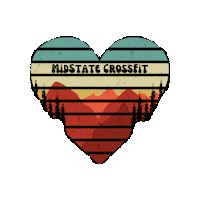 Midstate Sticker by @midstatecrossfit
