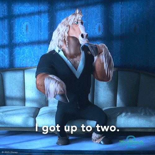 I Got 2 Patrick Warburton GIF by Walt Disney Animation Studios