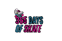 Skate Days Sticker by RollerFitness