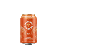 flyingembers orange fruit bubbles passion Sticker
