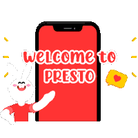 Happy Take Care Sticker by Presto Universe