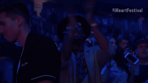big sean pointing GIF by iHeartRadio
