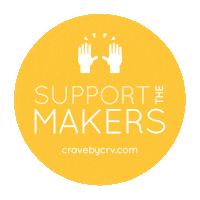 clap circle Sticker by CRAVE by Carli Rae Vergamini